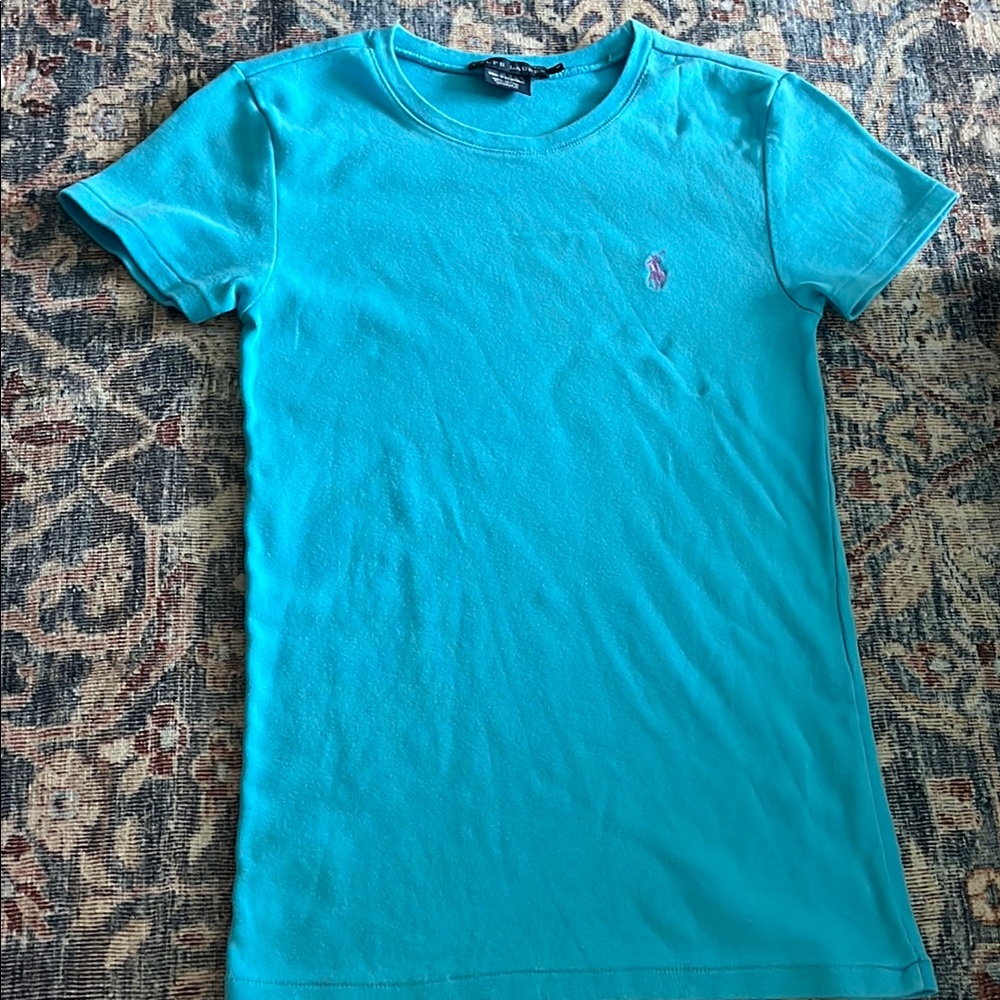 Ralph Lauren Blue Short Sleeve Tee